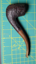 Dunhill Shell Briar 1962 Bent Billiard Pipe 120 F/T Size 4S Made in England