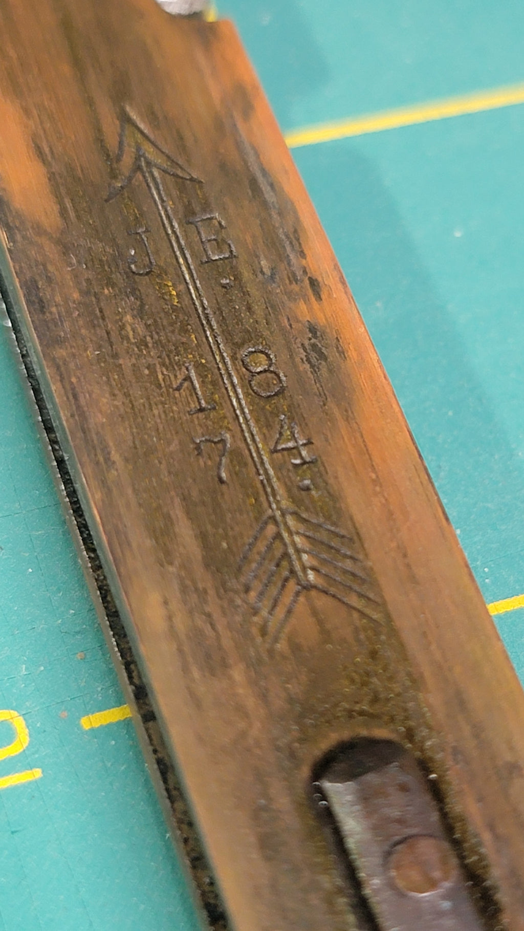 Antique Joh. Engström Eskilstuna Barrel Folding Knife - Curly Birch Handle - c.1874-1917