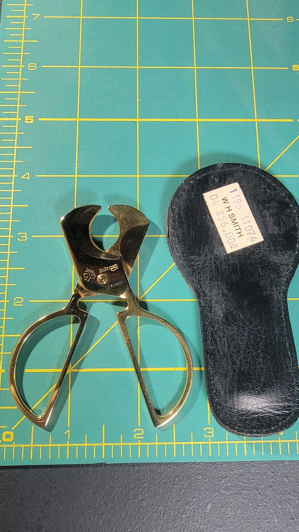 3 Premium Cigar Cutters - 2 Solingen Germany + 1 Prometheus - Vintage Gold Finish