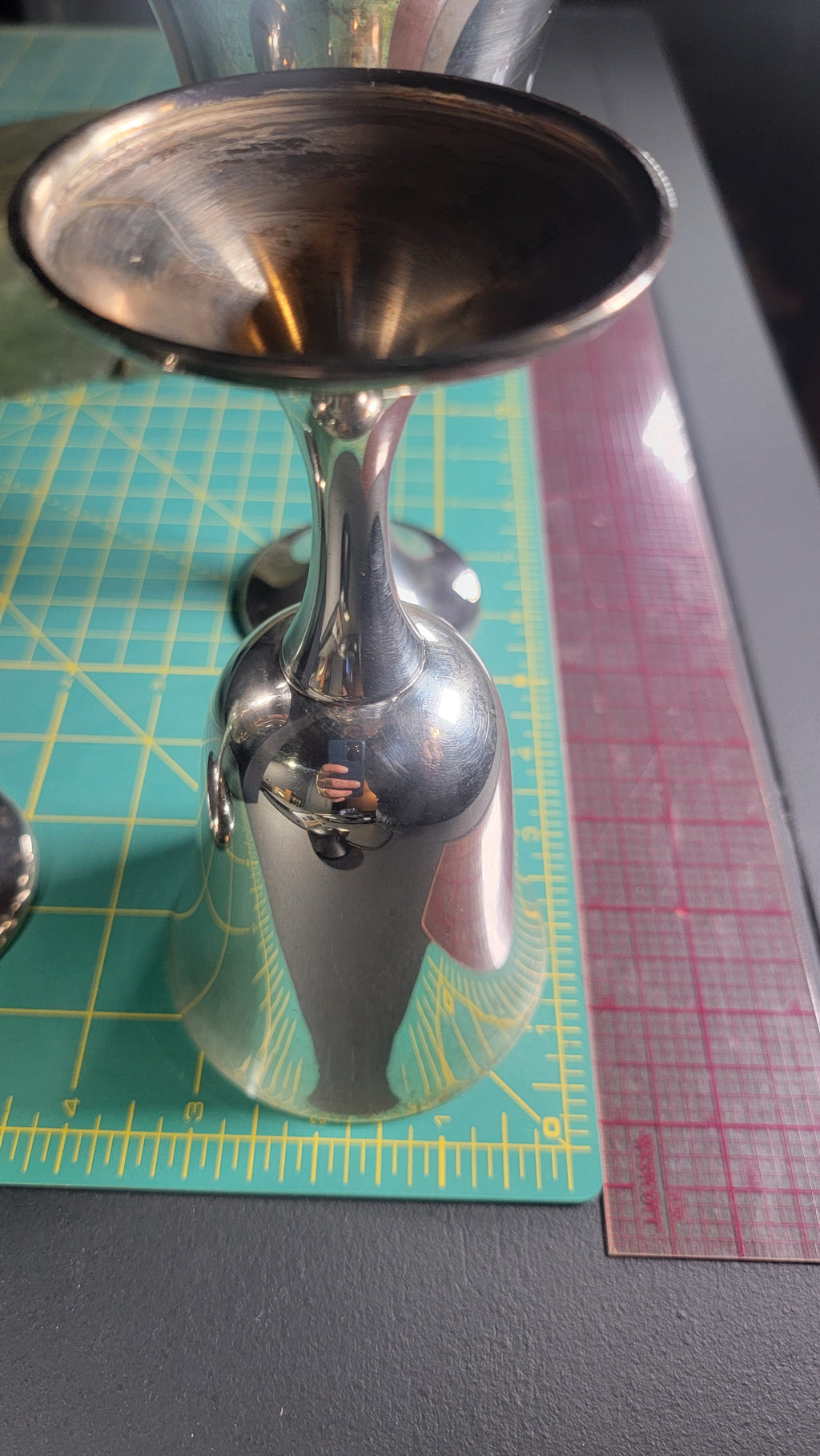 Gorham Sterling Silver Goblets Model 272 - Set of 3 - 546g Solid .925 Silver