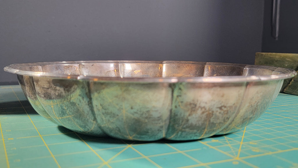Tiffany & Co. Sterling Silver Scalloped Bowl - Art Deco Era 1915 - 550g
