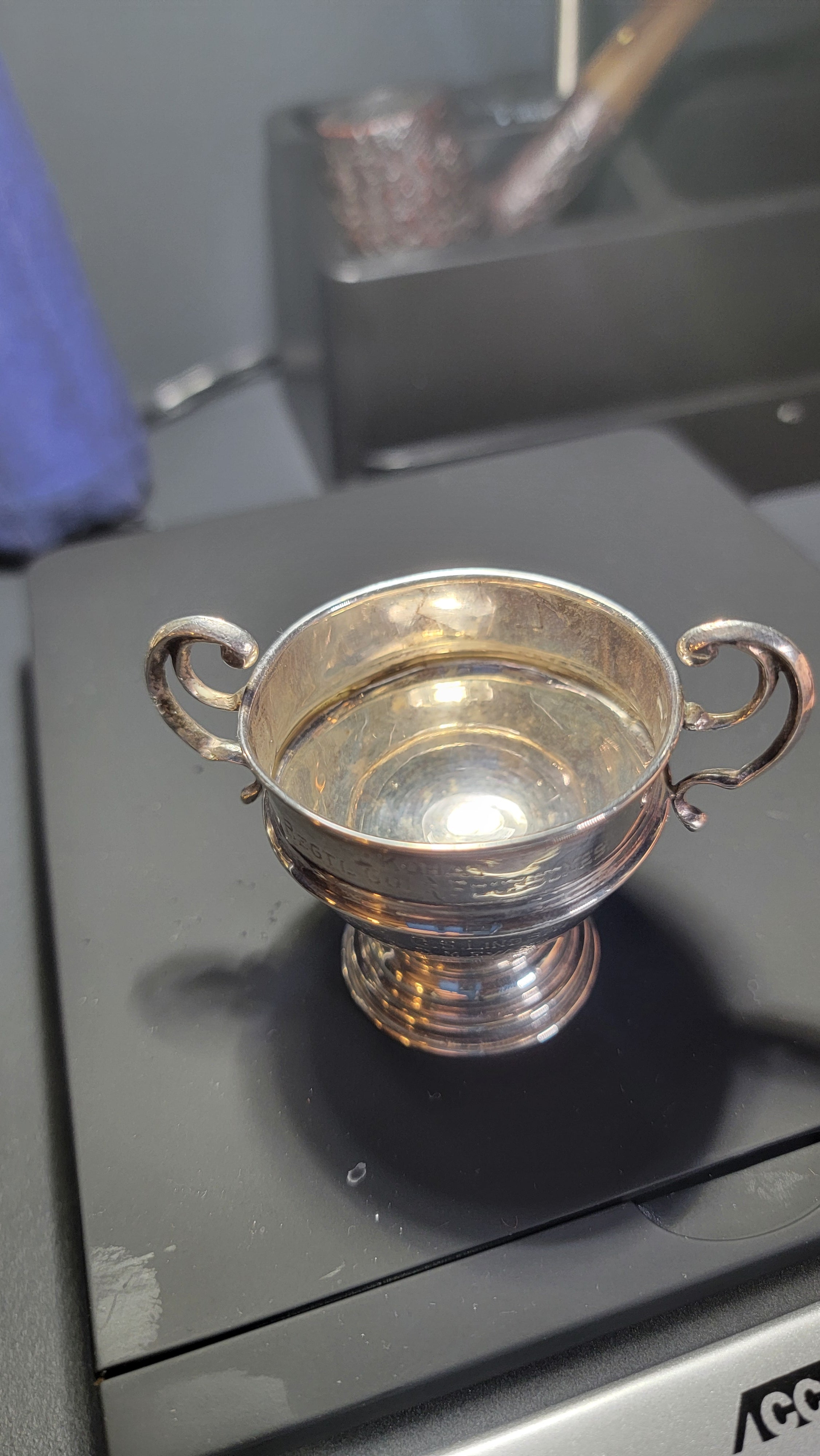 August 1915 WWI Kohat Golf Trophy - 55th Coke's Rifles - Captains Lindsay & Evans