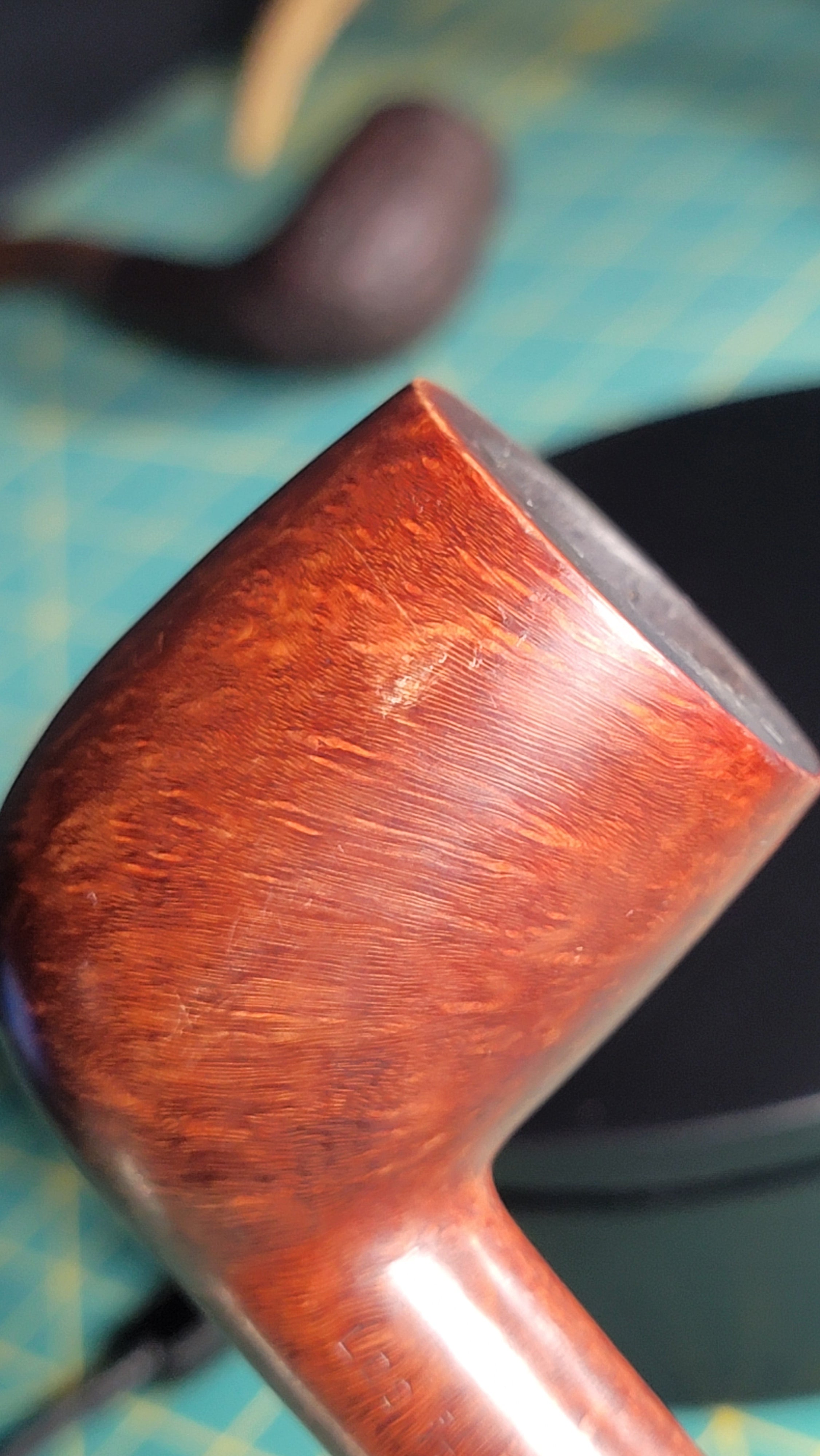 1961 Dunhill Root Briar LBS F/T - Large Saddle Billiard - Group 4R - Made in England