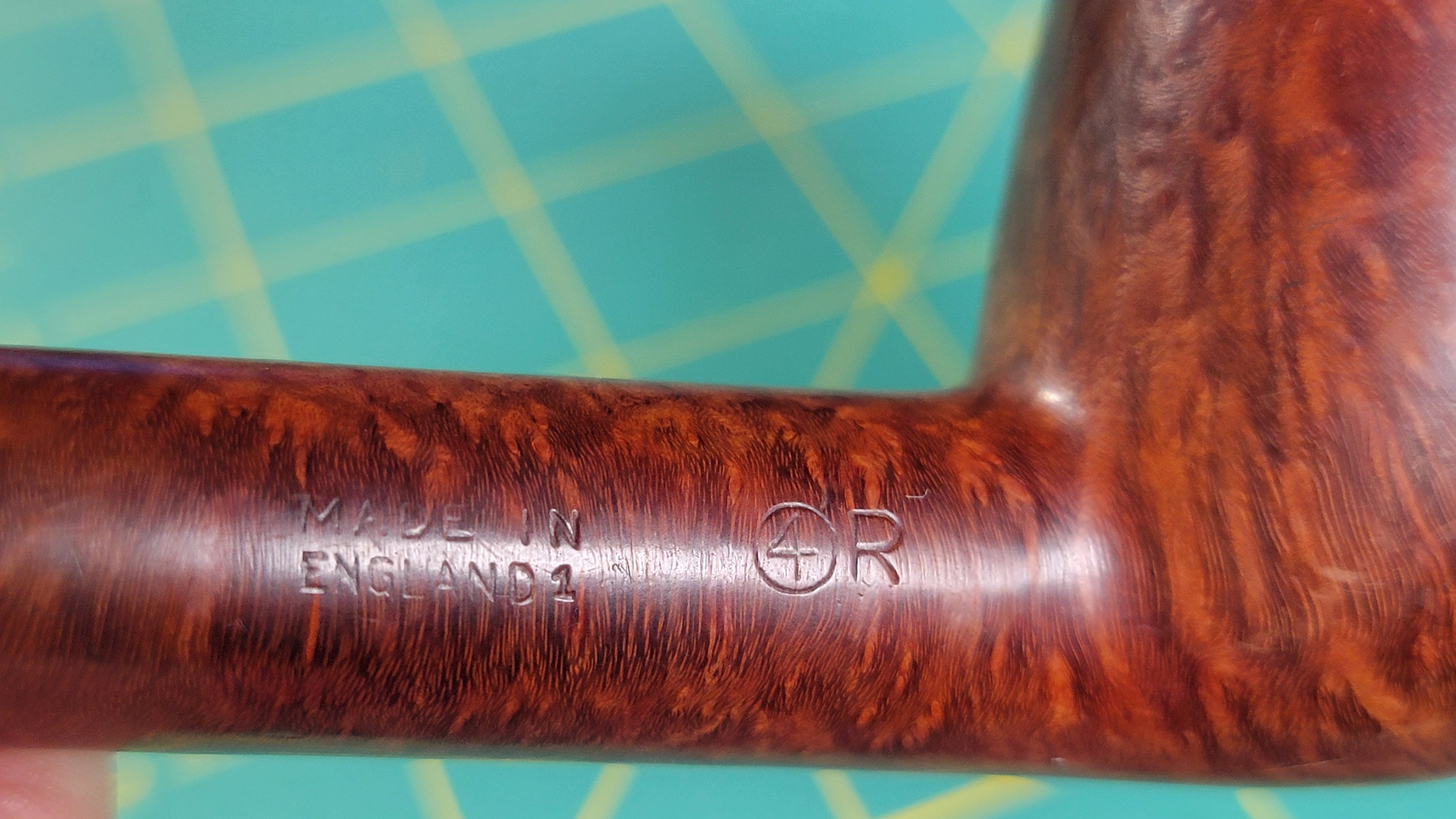 1961 Dunhill Root Briar LBS F/T - Large Saddle Billiard - Group 4R - Made in England