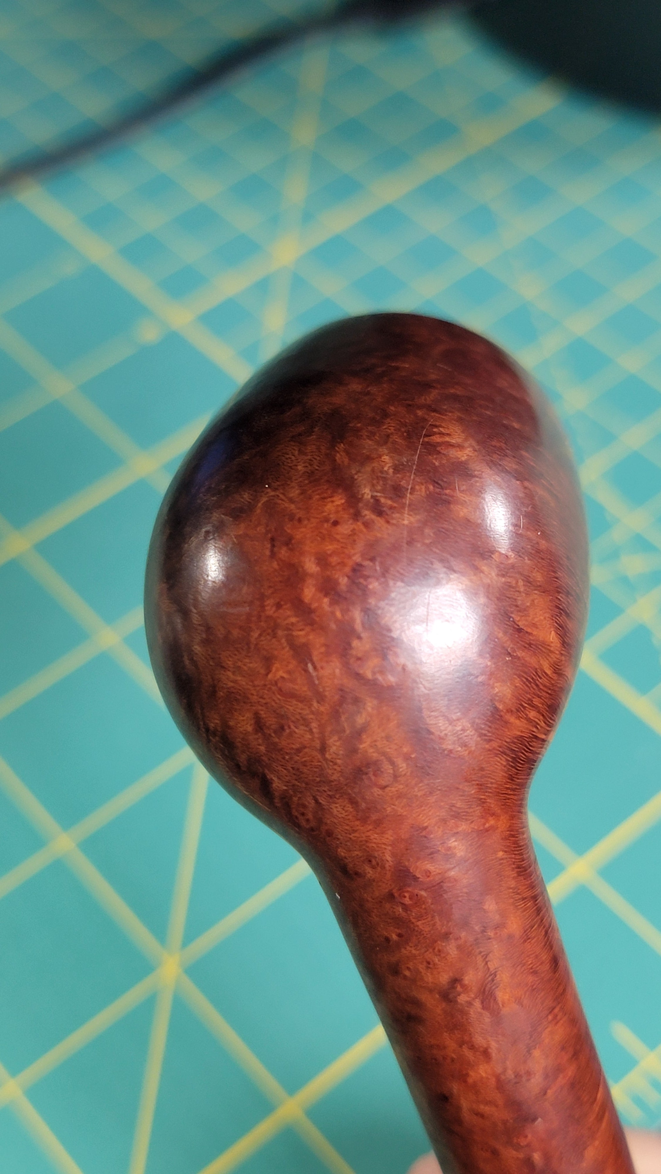 1961 Dunhill Root Briar LBS F/T - Large Saddle Billiard - Group 4R - Made in England