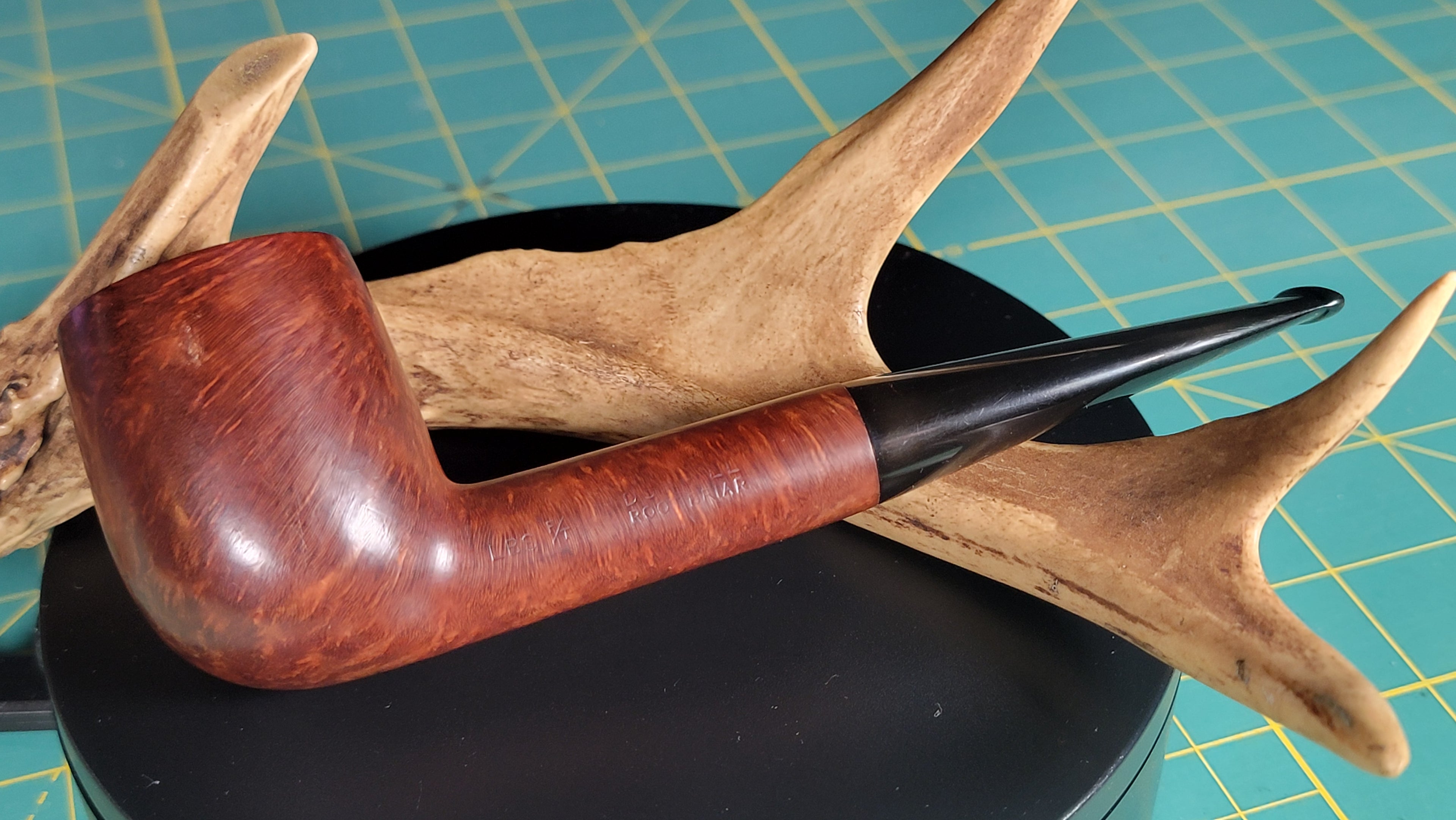 1961 Dunhill Root Briar LBS F/T - Large Saddle Billiard - Group 4R - Made in England