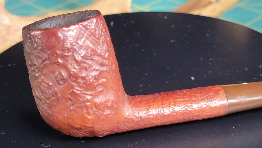 1969 Dunhill Tanshell 104 F/T Pipe - Straight Billiard - Group 4T - Made in England