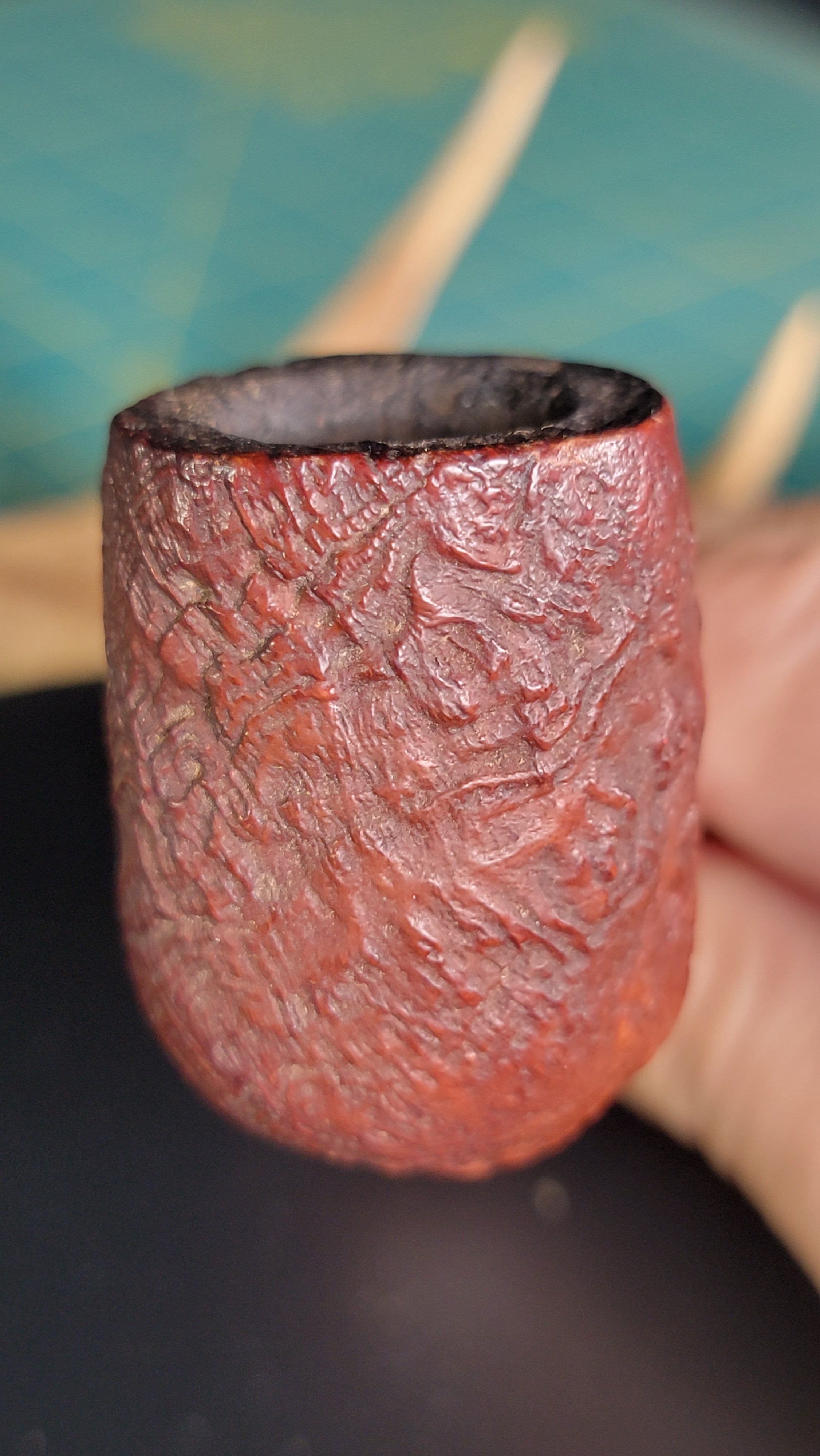 1969 Dunhill Tanshell 104 F/T Pipe - Straight Billiard - Group 4T - Made in England