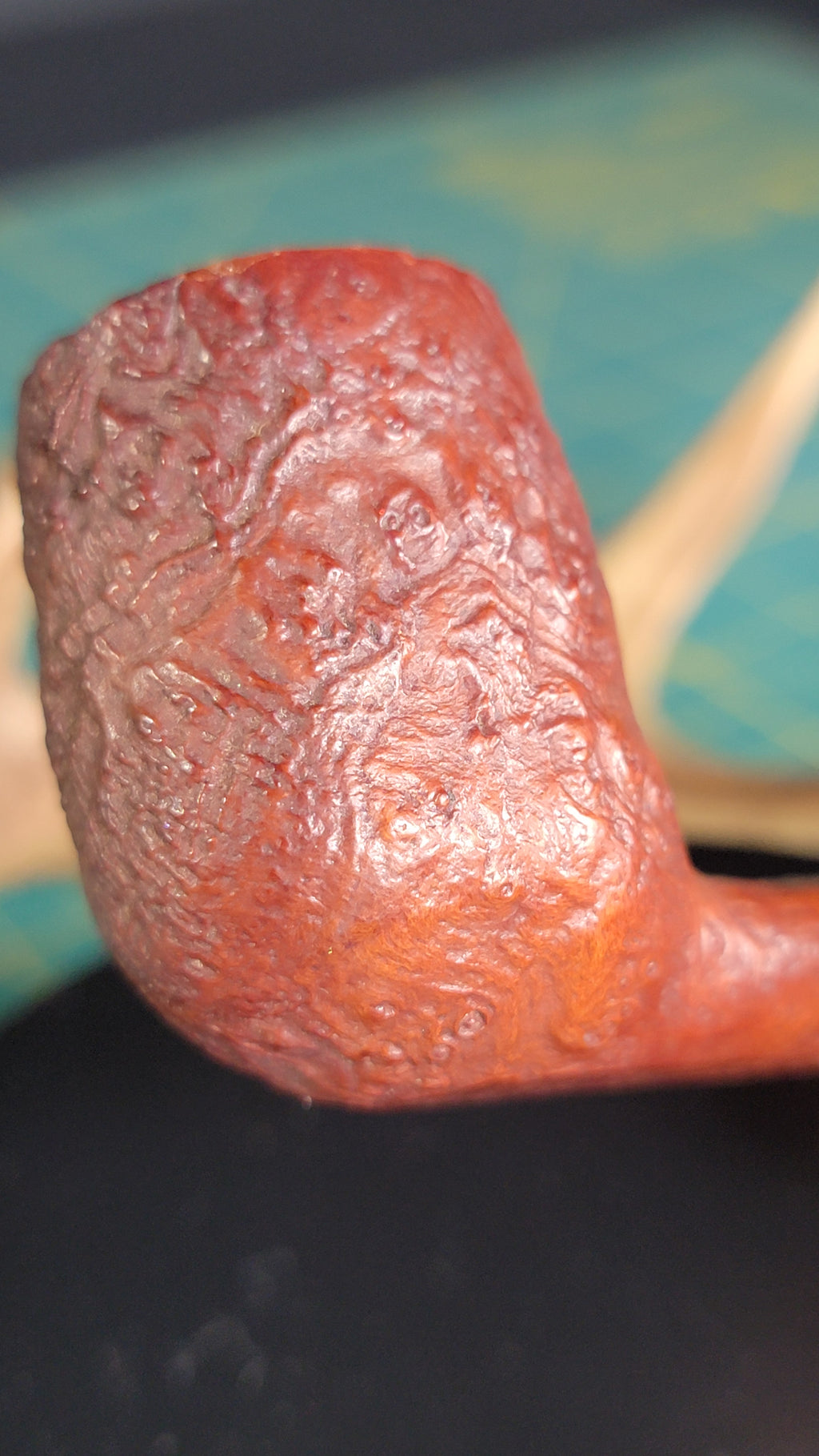 1969 Dunhill Tanshell 104 F/T Pipe - Straight Billiard - Group 4T - Made in England