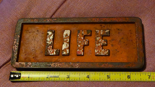 1940s Newspaper Stand Paperweight