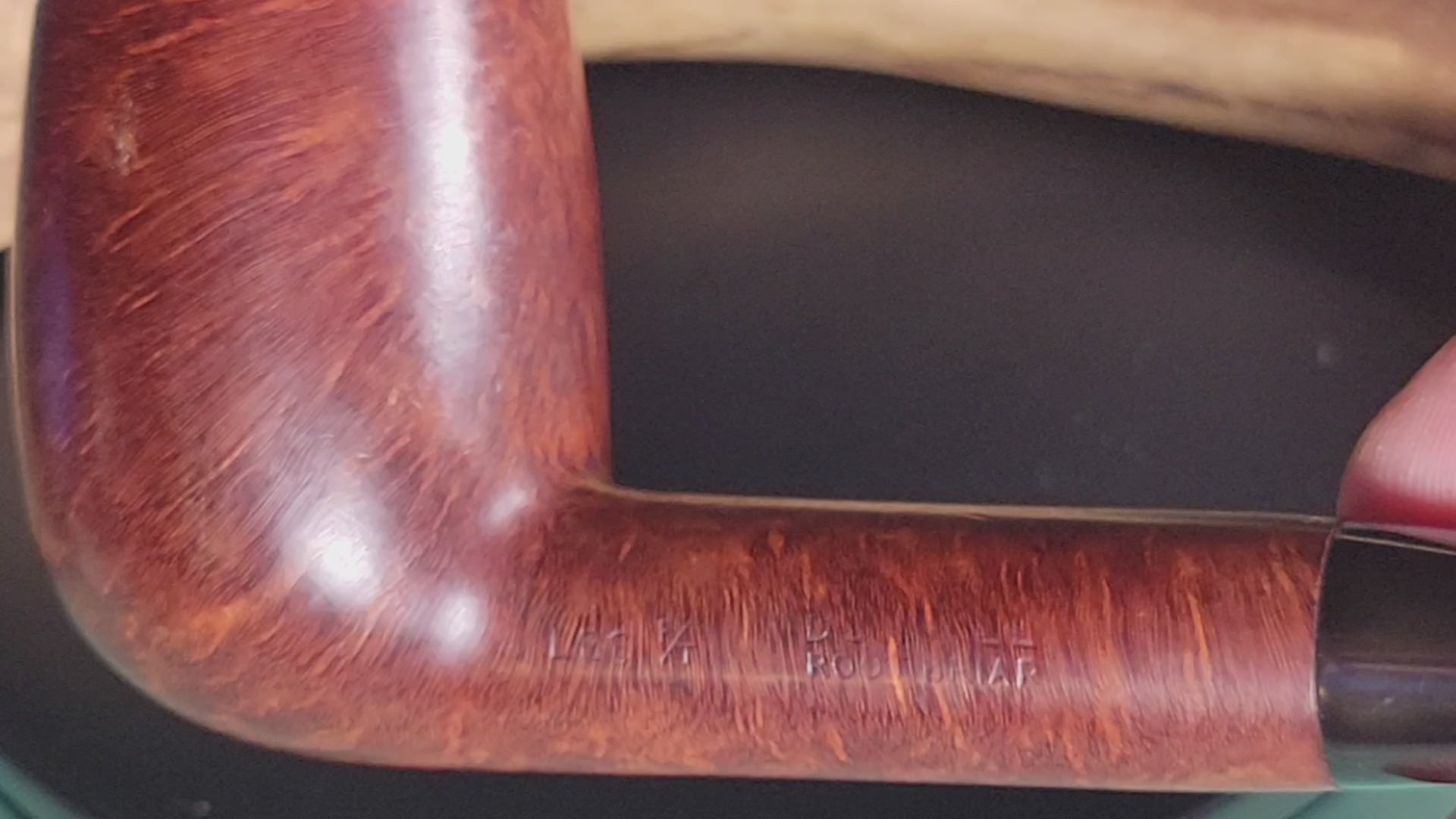 1961 Dunhill Root Briar LBS F/T - Large Saddle Billiard - Group 4R - Made in England