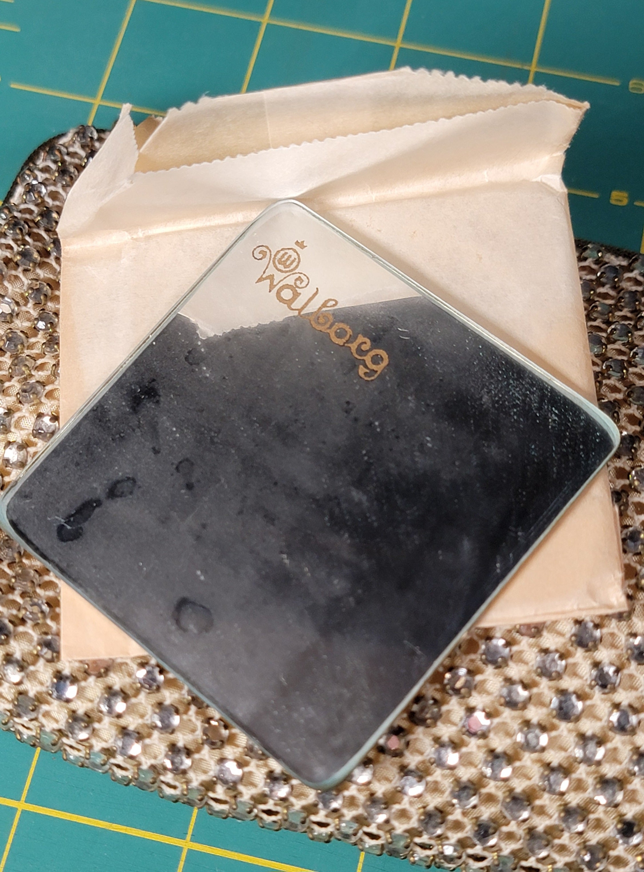Vintage Walborg Rhinestone Purse - Made in Western Germany - Late 1950s/Early 1960s