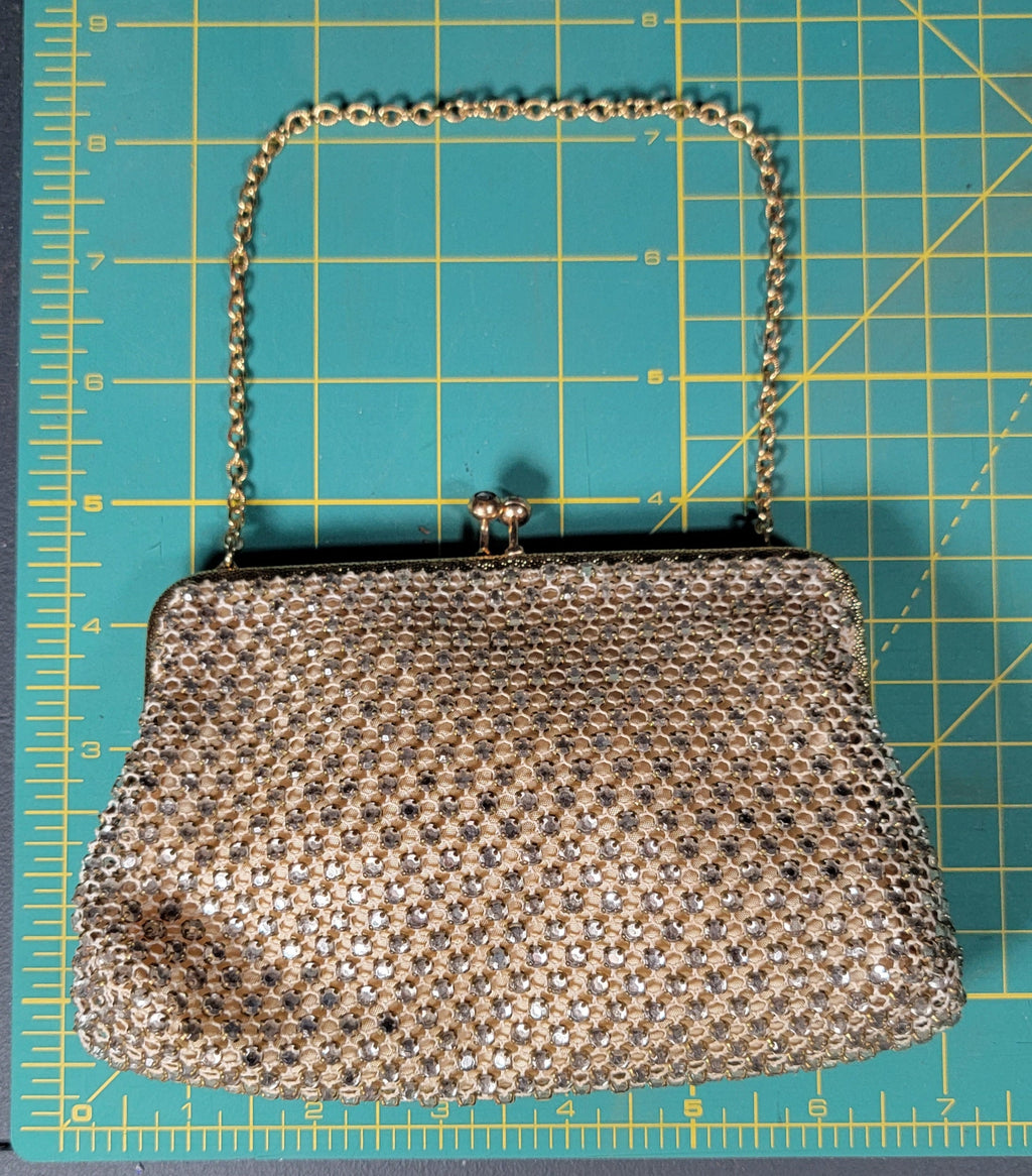 Vintage Walborg Rhinestone Purse - Made in Western Germany - Late 1950s/Early 1960s