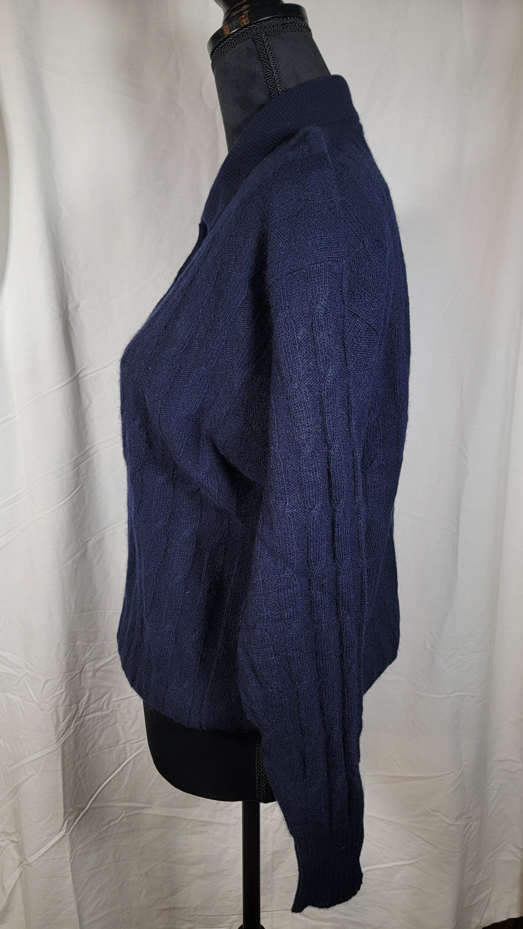 N. Peal Women's Vintage Cashmere Pullover — c. 1970s, Made in Scotland