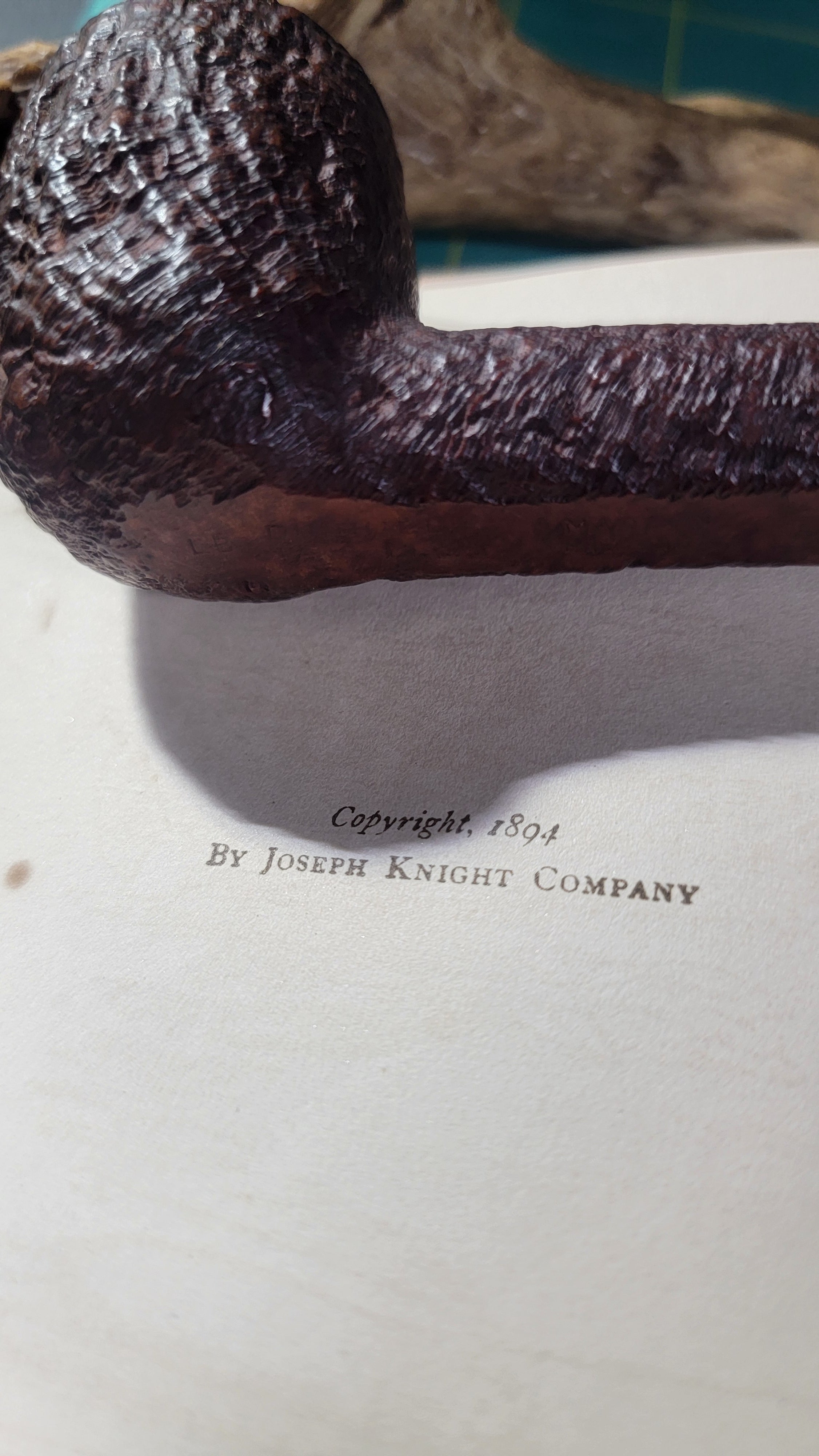 1961 Dunhill Tanshell Pipe