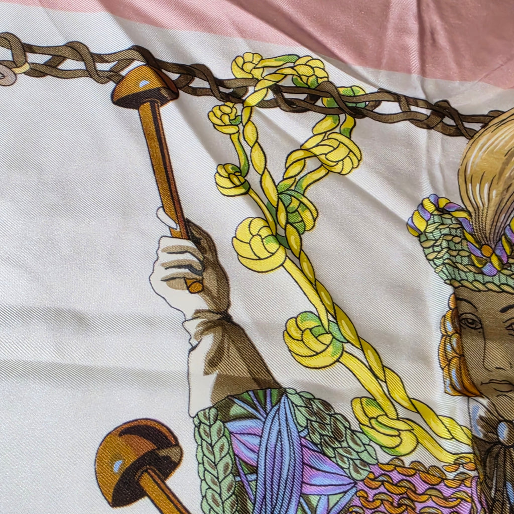 Hermès “Passementerie” Silk Scarf – 90cm Carré – Mint Condition