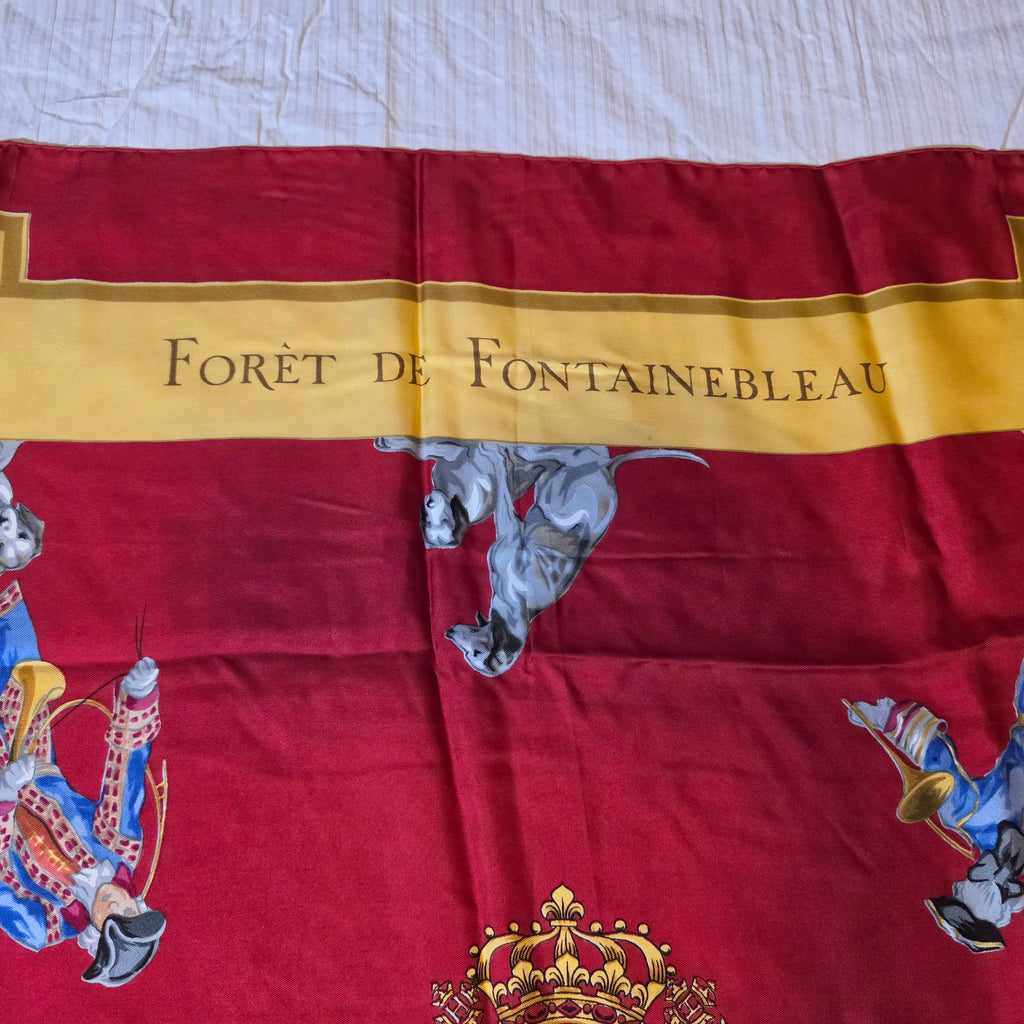 1956 Vintage Hermès "Grande Vénerie Royale" 90cm Silk Scarf (Rare First Edition)