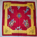 1956 Vintage Hermès "Grande Vénerie Royale" 90cm Silk Scarf (Rare First Edition)