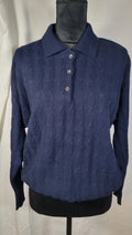 N. Peal Women's Vintage Cashmere Pullover — c. 1970s, Made in Scotland