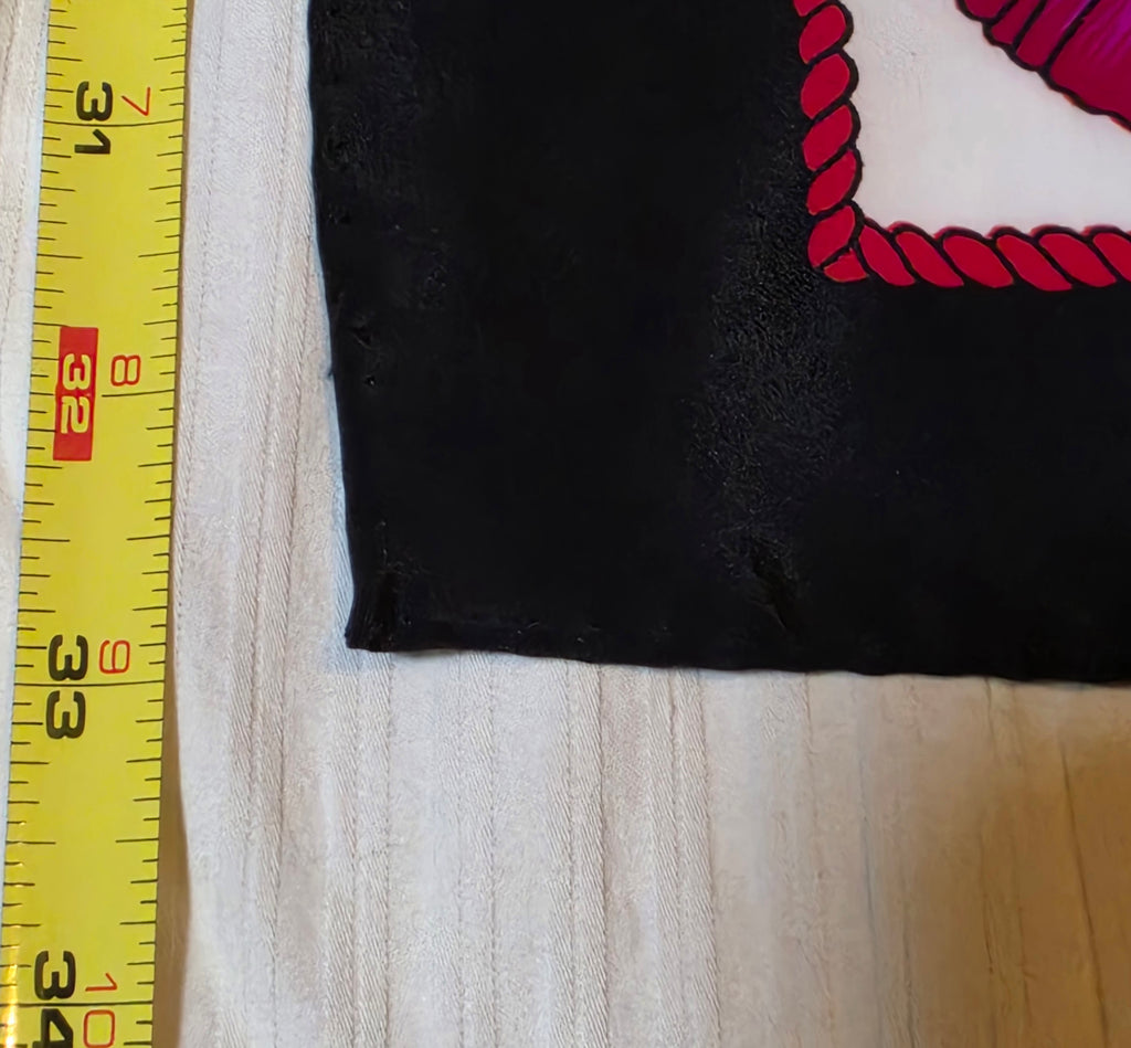 Hermès “Samouraï” Silk Scarf – Black Border – 90cm Carré – Mint Condition
