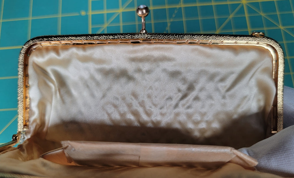 Vintage Walborg Rhinestone Purse - Made in Western Germany - Late 1950s/Early 1960s