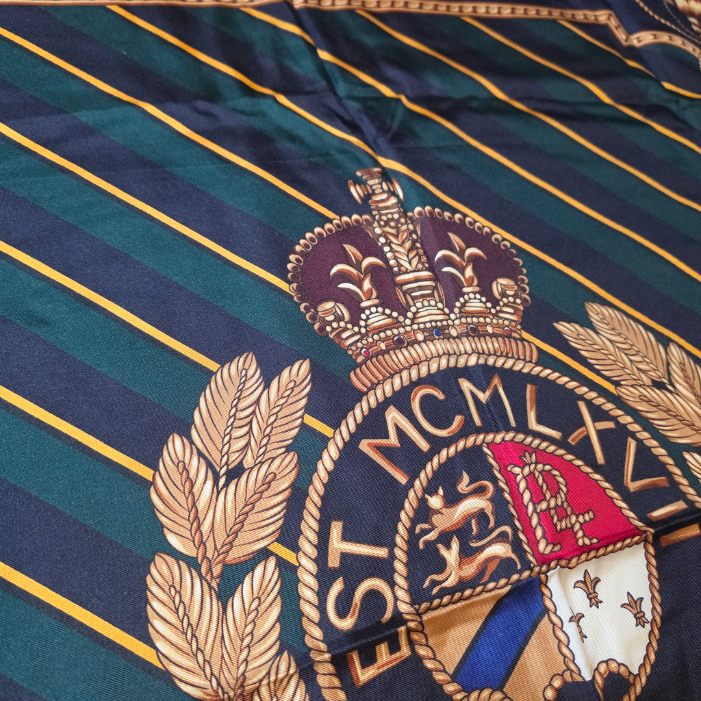 Vintage Polo Ralph Lauren Silk Scarf (signed)