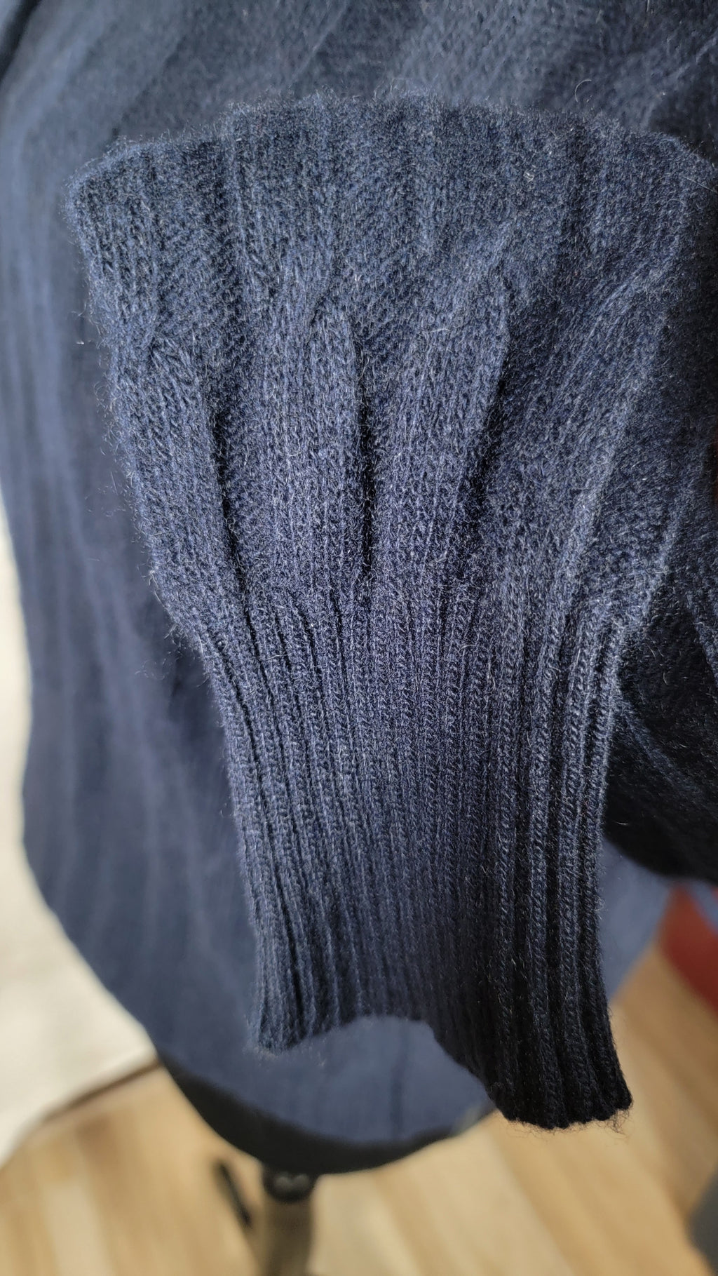 N. Peal Women's Vintage Cashmere Pullover — c. 1970s, Made in Scotland