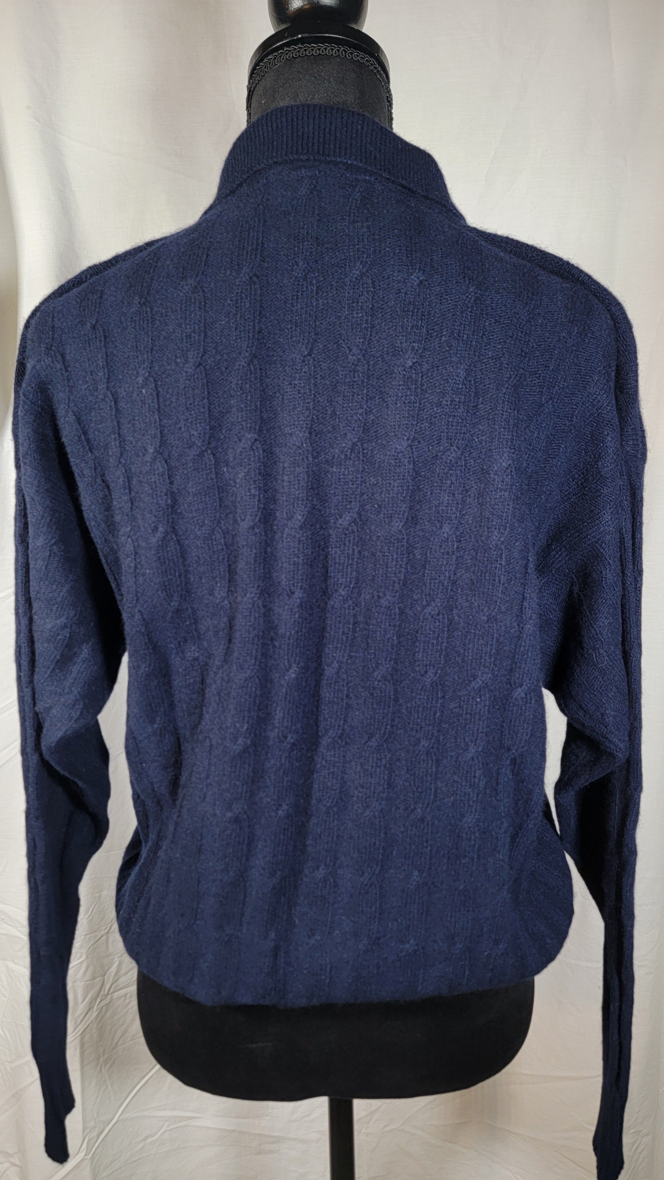 N. Peal Women's Vintage Cashmere Pullover — c. 1970s, Made in Scotland